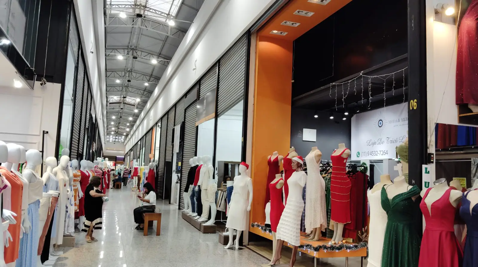 Galeria Shop Lojas de Moda Feminina, Moda Festa, Vestidos de Tricô, Afiação de Utensílios, Cabelo Humano, Manutenção de Celulares e mais..